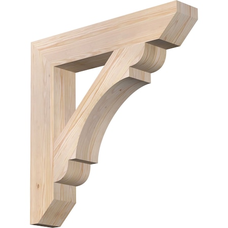 Ekena Millwork Olympic Slat Smooth Bracket, Douglas Fir, 5 1/2"W x 32"D x 32"H BKT06X32X32OLY06SDF